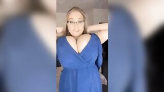 Boob Bounce: Bouncing right out of her dress #5