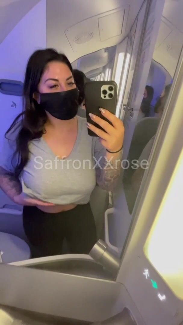 Getting naughty on the plane
