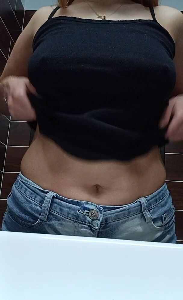 I want you to squeeze my tits