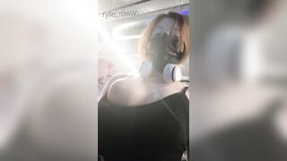 Boob Bounce: Running on the treadmill at my gym #4