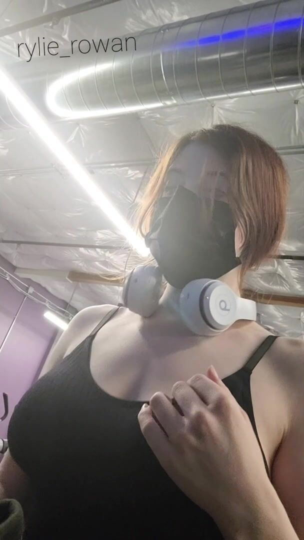 Running on the treadmill at my gym