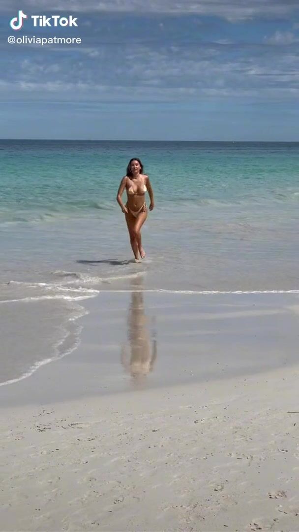 Running out of the water