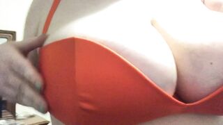 Boob Bounce: Titty drop in my new avorite bra! #3