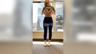 Boob Bounce: Welcome back to work sweetie! #4