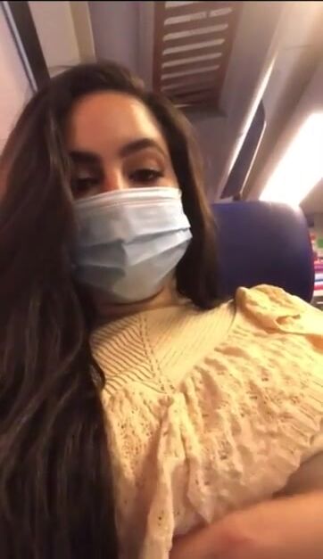 I think the whole train was shaking when I tried to get my big girls out!