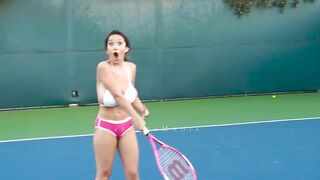 Boob Bounce: Tennis physics #5