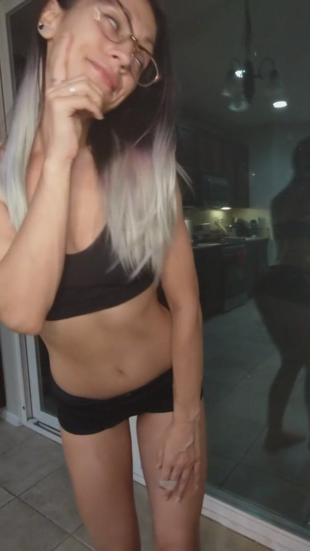 I hope my neighbors saw me bouncing my smallish natural tits for you