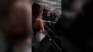 Always pulling my tits out in public ;)