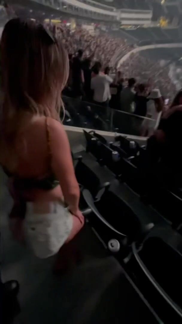 Always pulling my tits out in public ;)