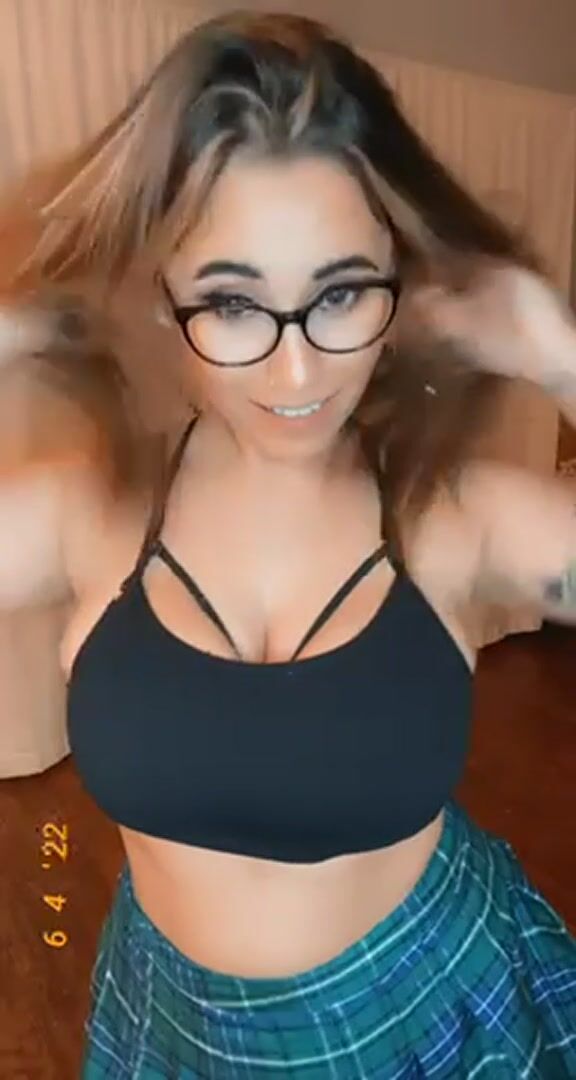 It’s almost like they bounce better for you when I’m in the school girl outfit ????????