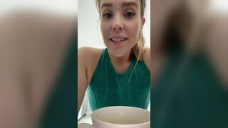 Boob Bounce: Here’s your coffee & a daily dose of my bouncing tits #2