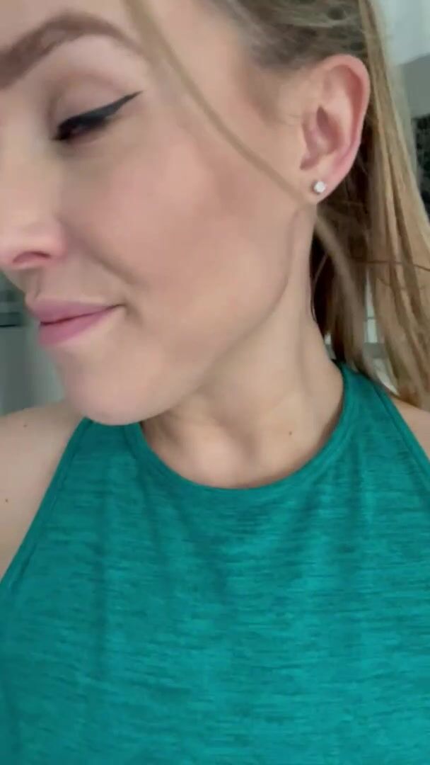 Here’s your coffee & a daily dose of my bouncing tits