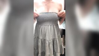 Boob Bounce: Let me show you what's under my dress ;) #2