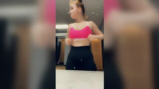 Boob Bounce: Idk why the gym makes me feel so slutty #2