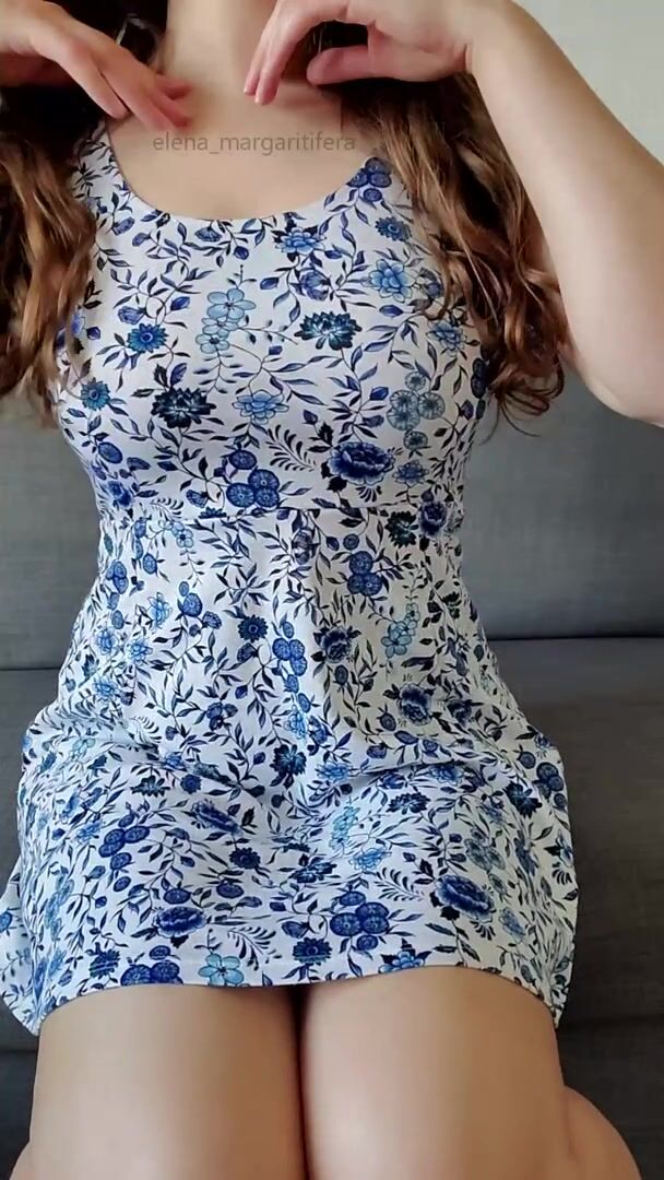 I love wearing my sundress without panties