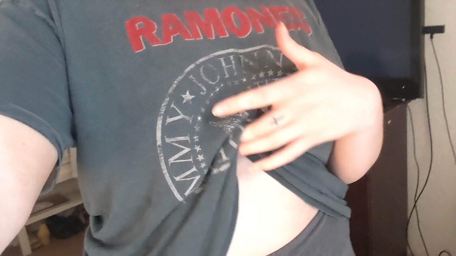 Hoping my boobs brighten up at least one person's day