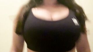 Boob Bounce: Next video will be with the top off ???? #3
