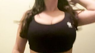 Boob Bounce: Next video will be with the top off ???? #4