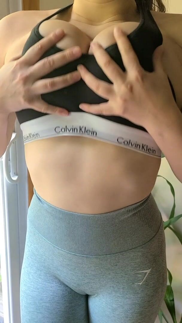 can my naturally bouncy boobs convince you to be more than just my gym buddy?