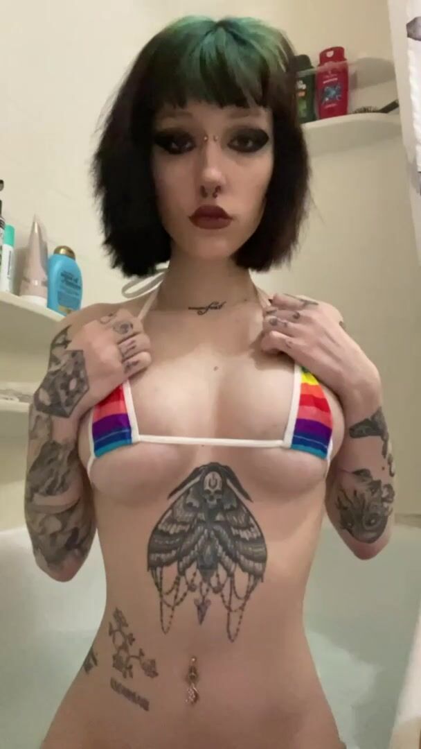 Tiny slut perky tits