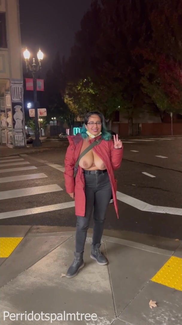 My tits got wet in the rain, but that wasn't the only thing!