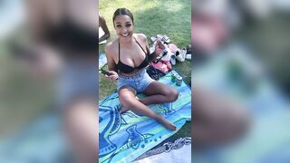 Boob Bounce: Milkshake brings all the boys to the yard #2