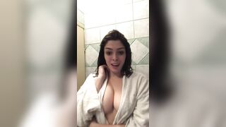 Boob Bounce: (18) come take a shower for christmas with me ???????????? #5