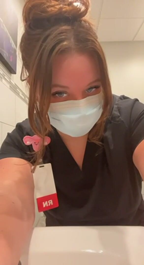 Nurse Boob Bounce @ Work
