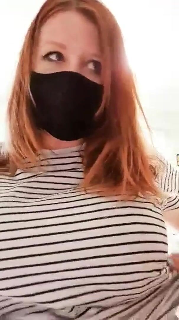 being sneaky whilst friends are round