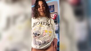 Boob Bounce: Pov you find me without panties and I decided to surprise you even more #3