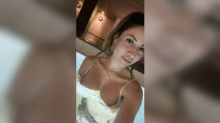 Boob Bounce: POV you are dating your teacher.. #5