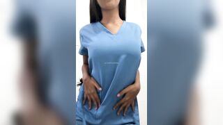 Boob Bounce: naughty nurse ready to exam you #2