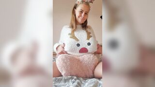 Boob Bounce: So... Christmas bouncing... heh #3