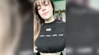 Boob Bounce: Would you cum on my tits? ???? #2