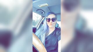 Big boobs bouncing down the streets during yesterday’s boob cruise