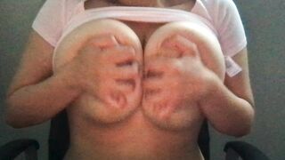 Boob Bounce: An Asian G-cup delight! #4