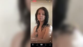 Boob Bounce: Having a little fun in the shower #4