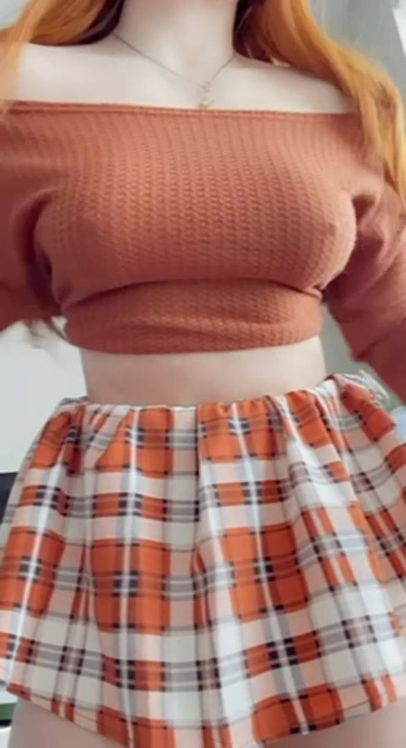 Would you let a busty redhead do gymnastics on your dick?