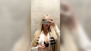 Boob Bounce: Thought I would reveal and bounce them in a Starbucks for you #3