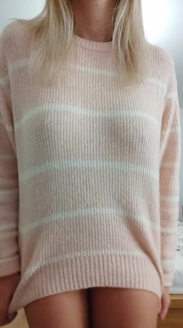 Be honest,did these real perky tittys made your cock twitch a little