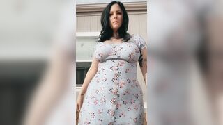 Boob Bounce: Sundresses year round for this girl #3