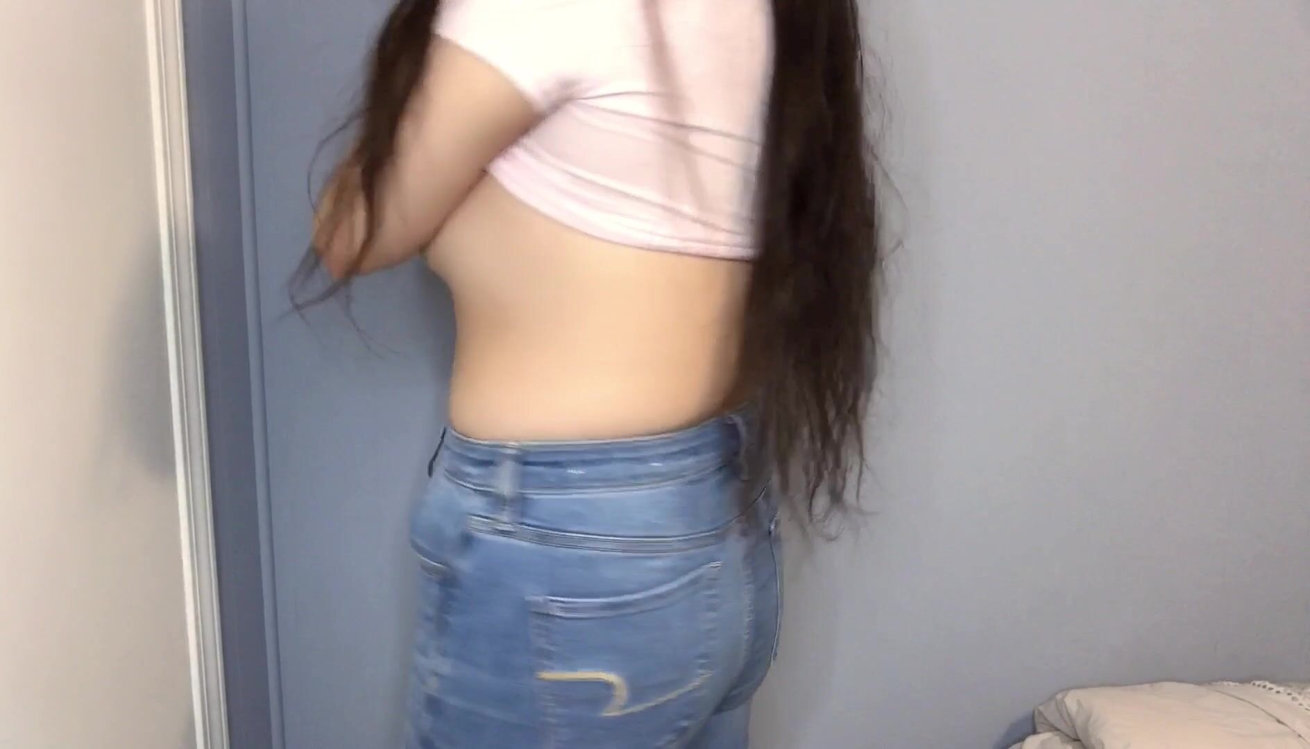 I like being the short Asian chick with big tits ????