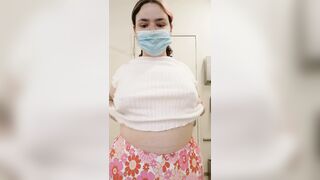 Boob Bounce: I hope its okay that my tummy bounces too ???? #1