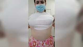 Boob Bounce: I hope its okay that my tummy bounces too ???? #3