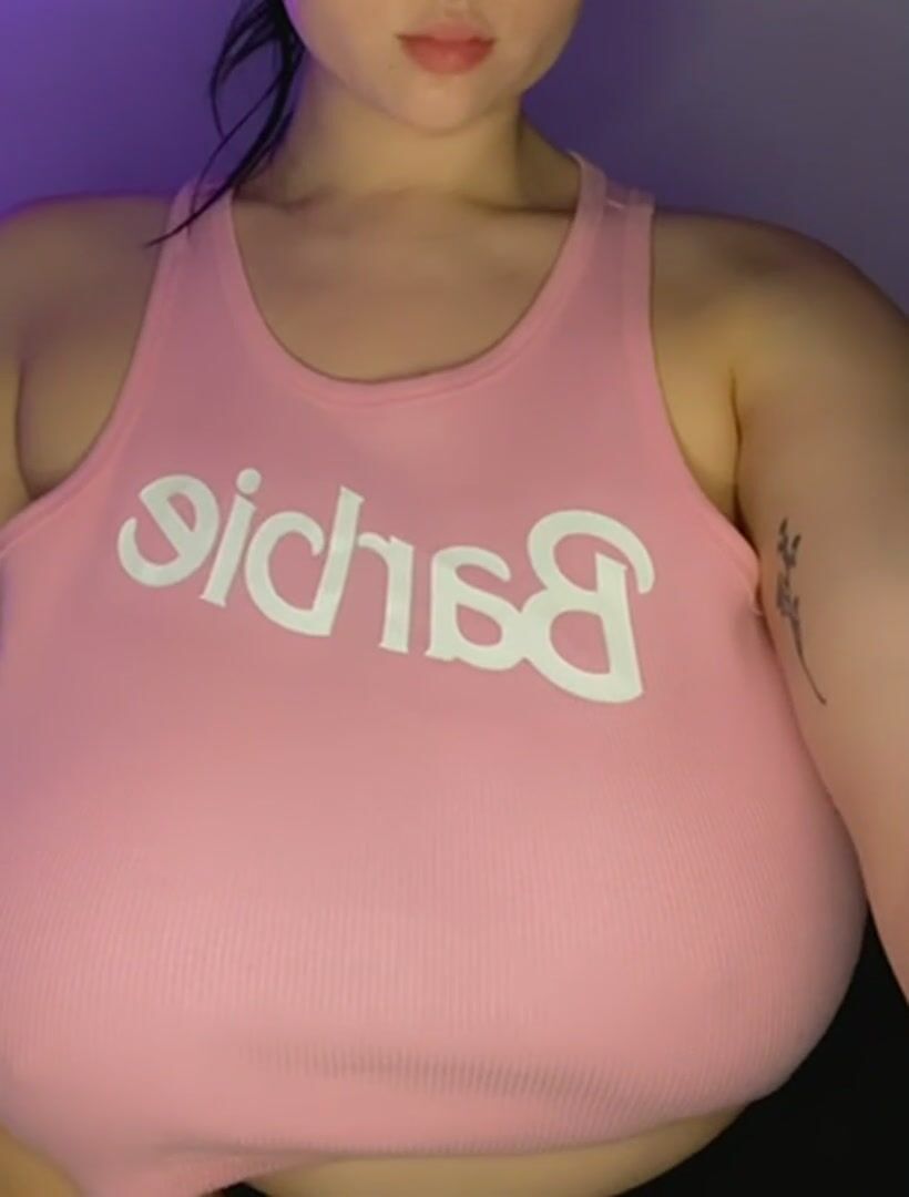 Can I be your big tiddied barbie doll?