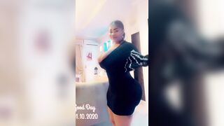 Boob Bounce: Busty Nigerian Mamy #2