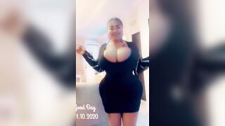 Boob Bounce: Busty Nigerian Mamy #4