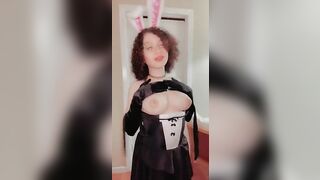 Boob Bounce: I always feel the most sexy with a pair of Bunny Ears ???? #5