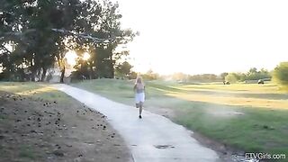 Boob Bounce: Out for a run #2