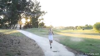 Boob Bounce: Out for a run #4